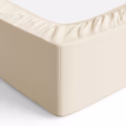 Amazon Basics Soft Microfibre Fitted Sheet, Deep Pocket 12 inch (30 cm), 140 x 200 x 30 cm, Beige