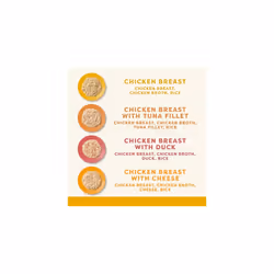 Applaws 100% Natural Wet Cat Food, Multipack Chicken Selection in Broth 70g Tin (24 x 70g Tins)