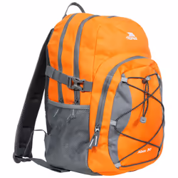 Trespass Albus Backpack Perfect Rucksack for School, Hiking, Camping or Work, Orange, 30 Litre