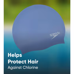 Speedo Unisex Long Hair Swimming Cap | Swim Cap | Snag Free | Easy-On, Ecstatic, One Size