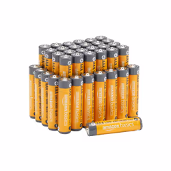 Amazon Basics AAA 1.5 Volt Performance Alkaline Batteries, 36-Pack(Appearance may vary)