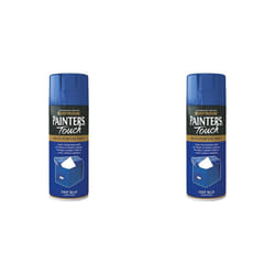 Rust-Oleum AE0040009E8 400ml Painter's Touch Spray Paint - Deep Blue Gloss (Pack of 2)