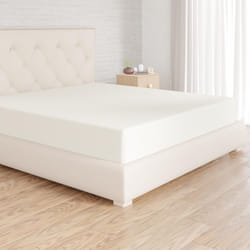 Amazon Basics Soft Microfibre Emperor Fitted Sheet, Deep Pocket 12 inch (30 cm), Beige