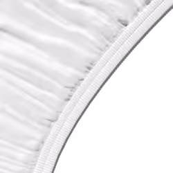 Amazon Basics Soft Microfibre Emperor Fitted Sheet, Deep Pocket 12 inch (30 cm), White