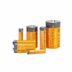 Amazon Basics AA 1.5 Volt Performance Alkaline Batteries, 10-Year Shelf Life, 36-Pack