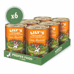 Lily's Kitchen Made with Natural Ingredients Lean Machine Adult Wet Dog Food 6 x 400g