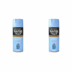 Rust-Oleum AE0040021E8 400ml Painter's Touch Spray Paint - Spa Blue Gloss (Pack of 2)
