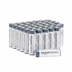 Amazon Basics AA Alkaline Batteries, Industrial Double A, 5-Year Shelf Life, 40-Pack