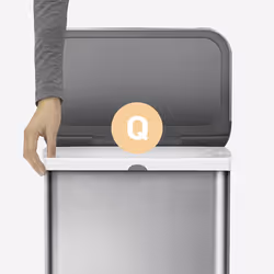 simplehuman CW0176 code Q Custom Fit Bin Liners, White Plastic (Pack of 20 Liners)