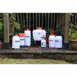 Spear & Jackson 2LPAPS 2 Litre Pump Action Pressure Sprayer, White/Red (Pack of 2)