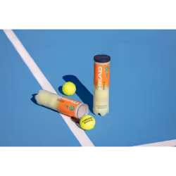 HEAD Radical Tennis Balls, Triple Pack (12 Balls), Yellow, Packaging May Vary