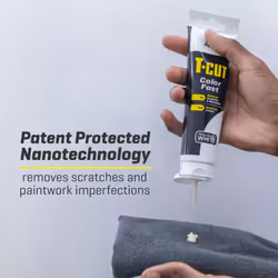 T-Cut Colour Fast White Car Wax Polish Scratch Remover Colour Enhancer - 150g