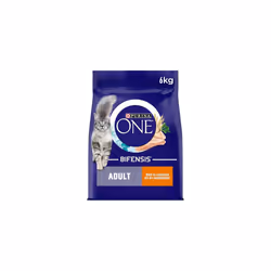 Purina ONE Adult Dry Cat Food Rich in Chicken 6kg, Packaging may vary