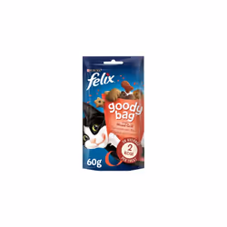 Felix Goody Bag Picnic Mix Adult Cat Treats Mixed Grill 8 x 60g Packs