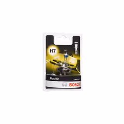 Bosch H7 (477) Plus 90 Headlight Bulb - 12 V 55 W PX26d - 1 Bulb