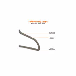 Amazon Basics Slim Velvet Non-Slip Suit Hangers, 30-Pack, Grey