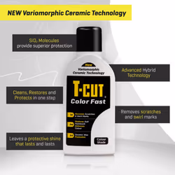 T-Cut Colour Fast 3-in-1 Paintwork Renovator, White, 500ml