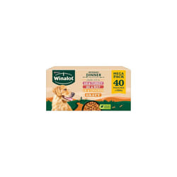 WINALOT Sunday Dinner Mixed in Gravy Wet Dog Food 40x100g