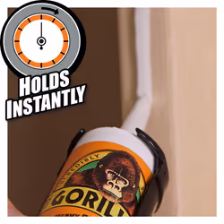 Gorilla Heavy Duty Grab Adhesive White 290ml (Pack of 2)