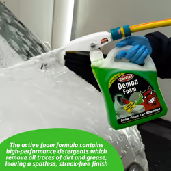 CarPlan Demon Snow Foam Car Shampoo with Gun, 2 L