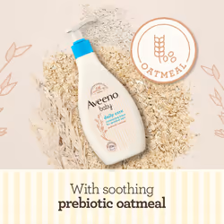 AVEENO Baby Daily Care Moisturising Lotion 250 ml & AVEENO Baby Daily Care Hair & Body Wash 250 ml