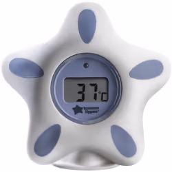 Tommee Tippee InBath Digital Thermometer for Baby Bath and Room, Waterproof and Floats in Water, 3 Second Readings on Easy to ...