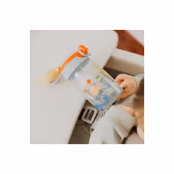 Nuby Super Straw Water Bottle - No Spill Active Toddler Sippy Cup | 360ml / Dishwasher Safe | Suitable Beaker for 12-18 Months Plus (Sunshine)