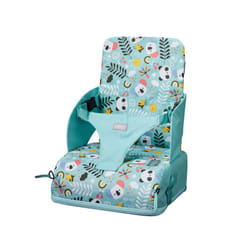 Nuby Travel Booster Seat â Compact and Foldable | Baby Sit Up Seat | Weaning Toddler Chair | Suitable for Ages 6 Months Plus (Panda)