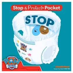 Pampers Baby-Dry Nappy Pants Paw Patrol Edition Size 5, 160 Nappies, 12kg-17kg, Pack, Triple Protection - Super Absorbent core - Easy Nappy Changes
