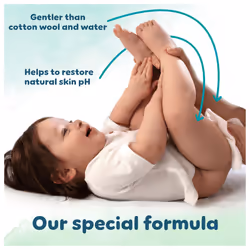 Pampers Harmonie New Baby Wipes 24 Packs of 46 Wipes = 1104 Baby Wet Wipes, Help Restore Natural Skin pH