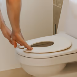 Nuby Portable Foldable Toilet Seat - Easy Potty Training | Anti-Slip | Carry Bag Included | Suitable from 18 Months