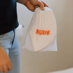 Nuby Portable Foldable Toilet Seat - Easy Potty Training | Anti-Slip | Carry Bag Included | Suitable from 18 Months