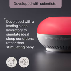 Tommee Tippee Dreammaker Baby Aid Developed with Scientists to Help Babies Better, like White Machine, Red Night Light, Intelligent Cry Sensor