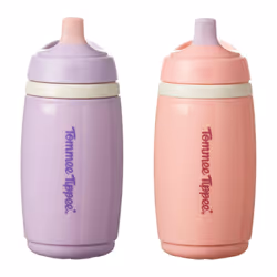 Tommee Tippee Insulated Active Spout Cup, 266ml, Non-Spill Water Bottle for Toddlers Insulated to Help Keep Their Drinks Cool ...