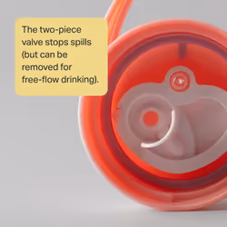 Tommee Tippee Insulated Active Spout Cup, 266ml, Non-Spill Water Bottle for Toddlers Insulated to Help Keep Their Drinks Cool, Pink and Purple, 2 Pack