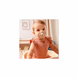 MAM Perfect Day & Night Dummy 16+ M (Pack of 4), Includes Transport Box, Baby Dummy from 16 Months, MAM SkinSoft Silicone Teat, Pack of 4