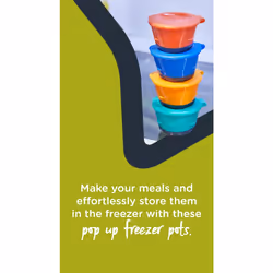 Tommee Tippee TT446500Blue Freezer Pots and Tray