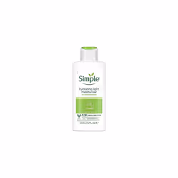Simple Kind To Skin Care Bundle Of Purifying Cleansing Lotion 200ml, Moisturising Facial Wash 150ml, and Replenishing Rich Moisturiser 125ml
