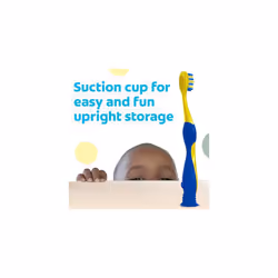 Colgate Bluey Extra Soft Toothbrush for Kids,Kids Toothbrush Pack with Built in Suction Cup,Designed for Children Ages 2 and Up,2 Count (Pack of 1)