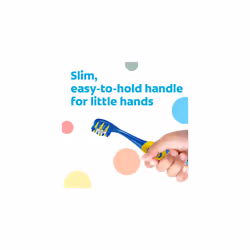 Colgate Bluey Extra Soft Toothbrush for Kids,Kids Toothbrush Pack with Built in Suction Cup,Designed for Children Ages 2 and Up,2 Count (Pack of 1)