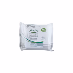 6 x Simple Regeneration Age Resisting Cleansing Wipes 25's