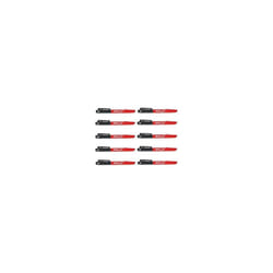 Milwaukee Fine Tip Inkzall Marker Pen 1mm Fine Tip Black 48223100 10 P