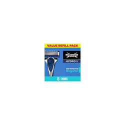 WILKINSON SWORD - Hydro 5 Skin Protection For Men | Hydrating Gel and Precision Trimmer | Pack of 8 Razor Blade Refills