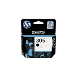 HP 305 Black Original Ink Cartridge 305, W125916837 (Cartridge 305, Standard Yield, Pigment-Based Ink, 2 ml, 120 Pages, 1 Piece, Single Pack)