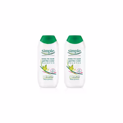 Simple Kind to Hair Gentle Care Shampoo 200 ml (Pack of 2)
