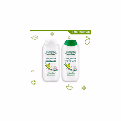 Simple Kind to Hair Gentle Care Shampoo 200 ml (Pack of 2)