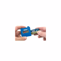 Draper 9V Battery Tester | AAA, AA, C, D, PP3 and Button Cell Battery | Easy -to-read Meter | Battery Checker | 64514
