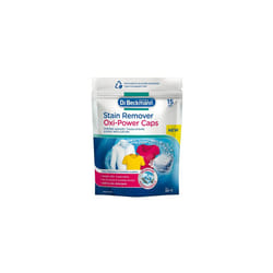 Dr. Beckmann Stain Remover Oxi Power Caps | Eliminate stubborn stains | Convenient, ready-to-use caps | for both machine washing & soaking | 15 caps