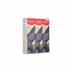 Colgate Natural Extracts Activated Charcoal + White Mint Toothpaste, 75 ml - Pack of 3