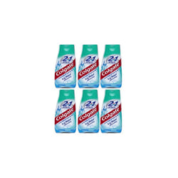 Colgate 2-in-1 Toothpaste & Mouthwash, Whitening Icy Blast, 4.6-Ounce Tubes (Pack of 6)